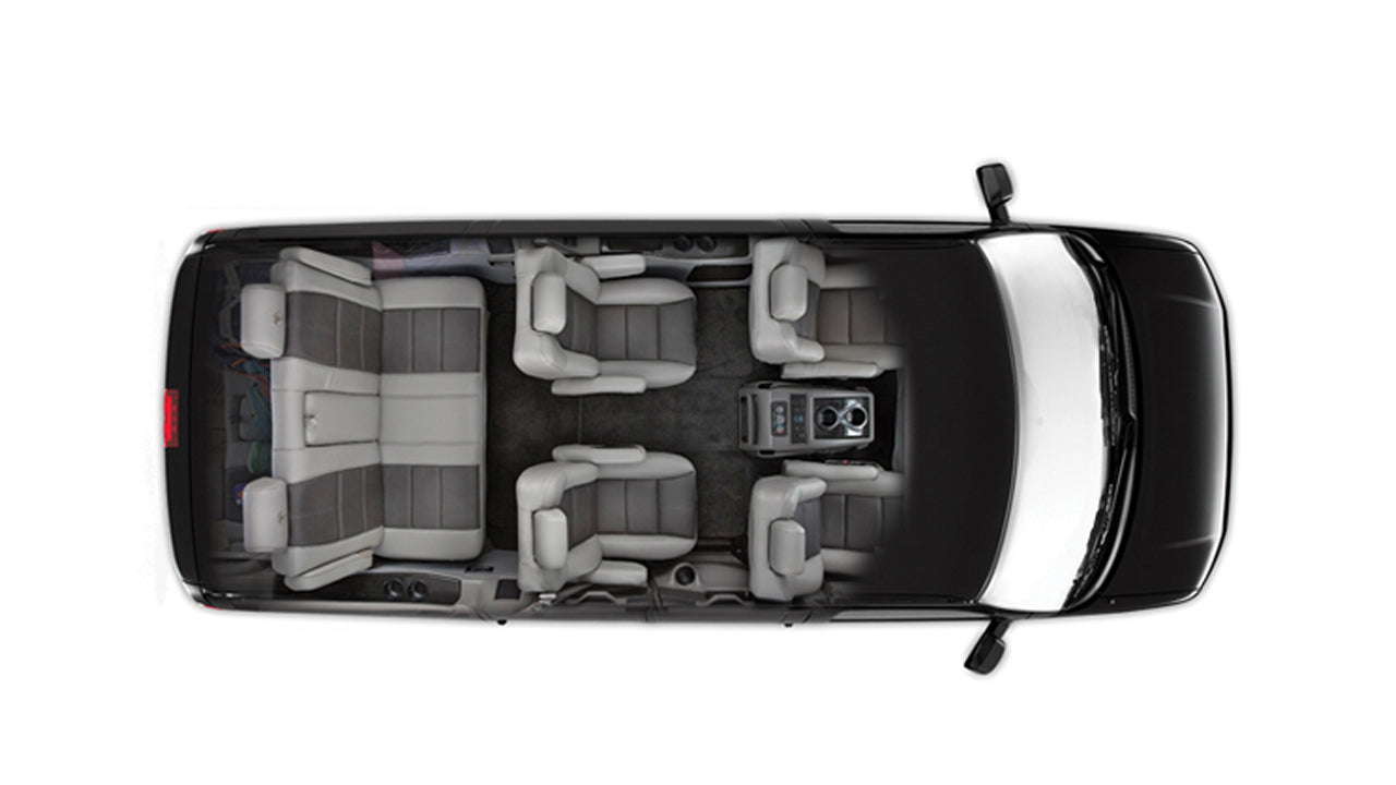 Wynajem standardowego vana z kierowcą