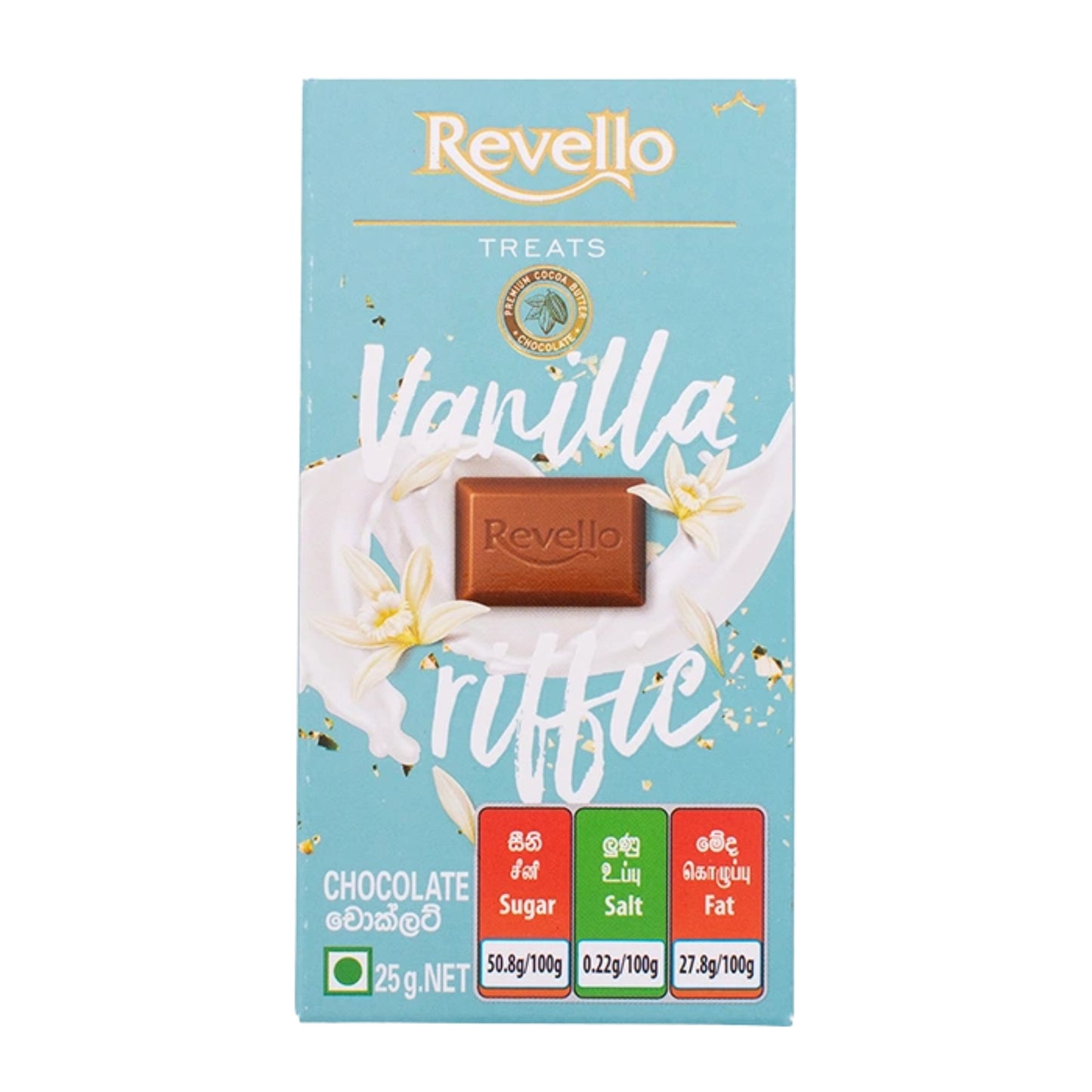 Revello Treats Vanillariffic Chocolate (25g)