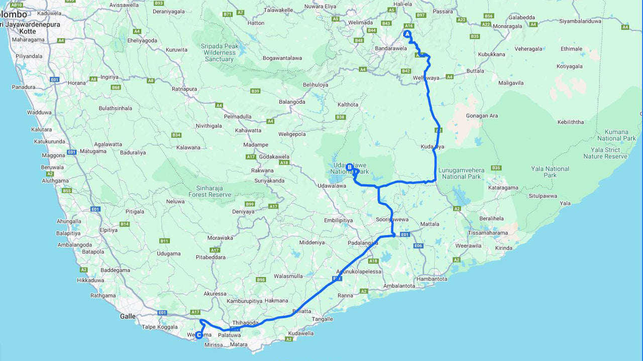 Prywatna wycieczka z Elli do Weligamy z Udawalawe Safari