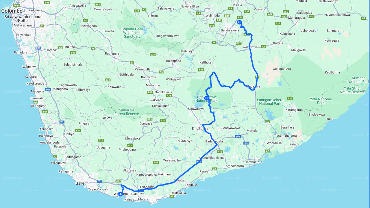 Park Narodowy Udawalawe Safari z Mirissa