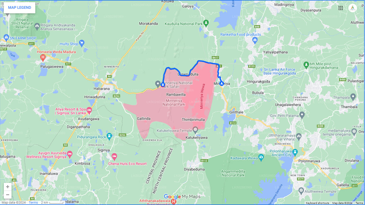 Prywatne safari „Wielkie Spotkanie Słoni” z Minneriya