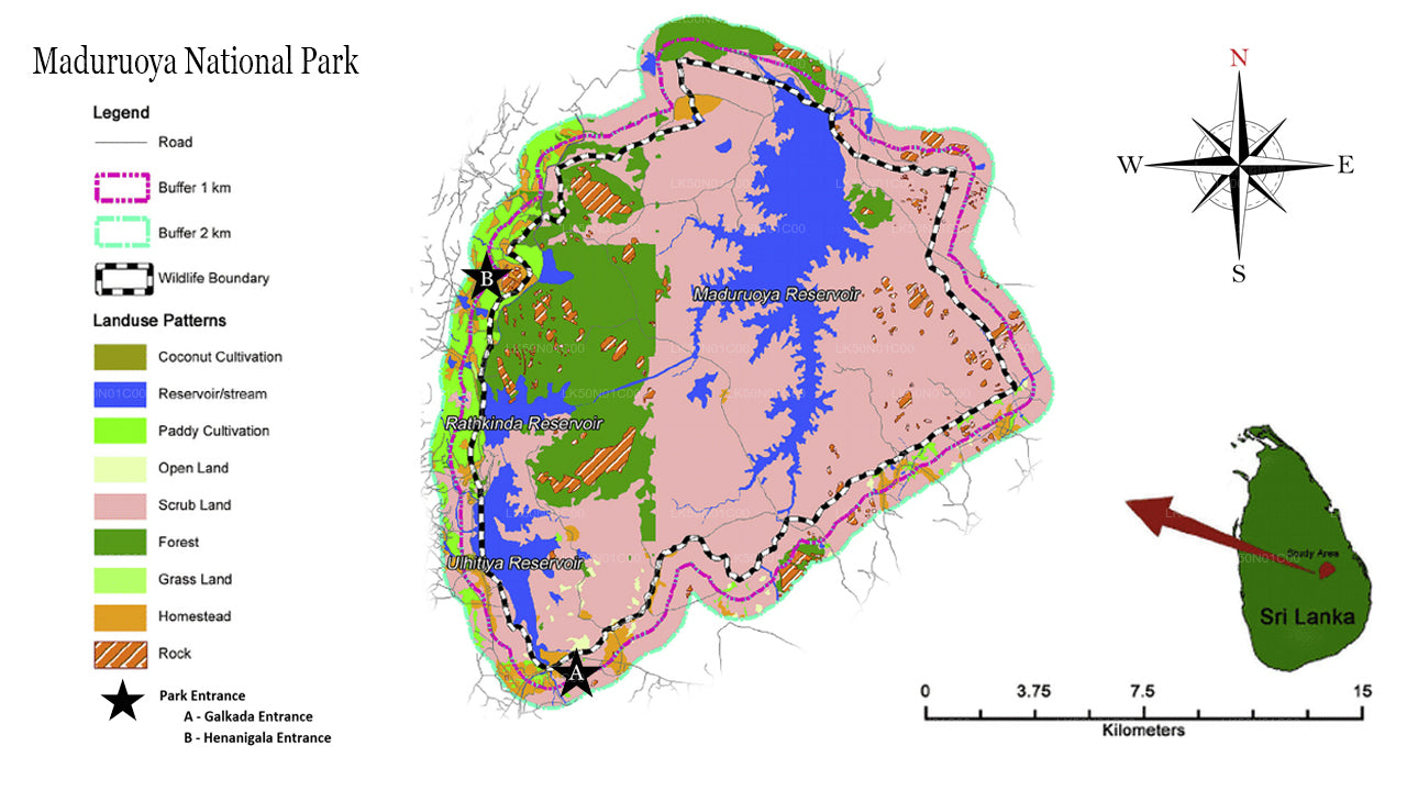 Prywatne safari w Parku Narodowym Maduru Oya