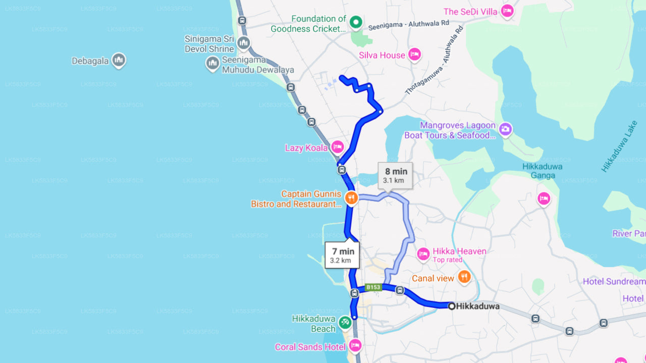 Snorkeling z Hikkaduwy