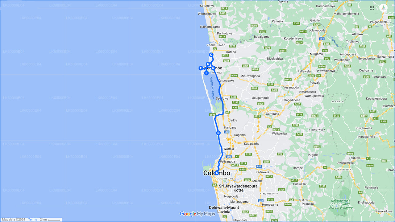 Muthurajawela i rejs łodzią kanałową po Holandii z wycieczką po Negombo z Kolombo