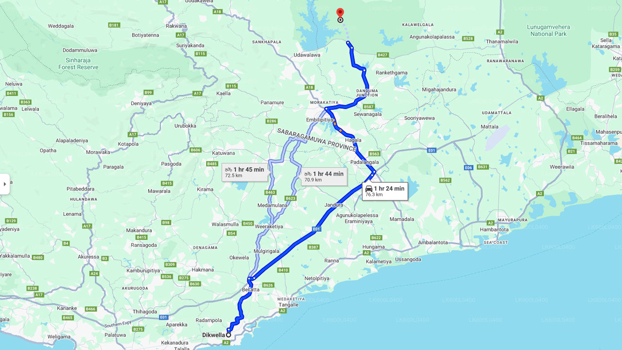 Safari w Parku Narodowym Udawalawe z Dikwella