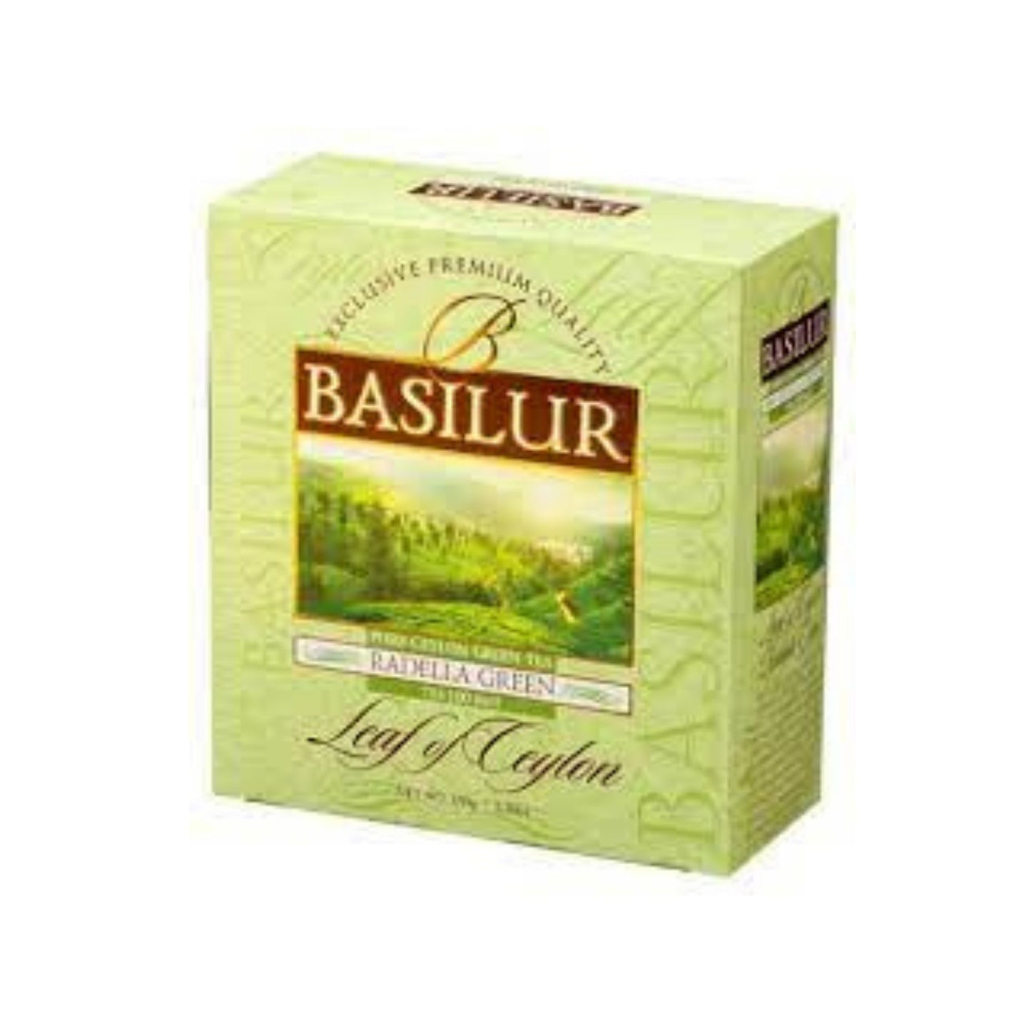 Basilur Leaf of Ceylon "Radella Green" (150g) 100 Tea Bags