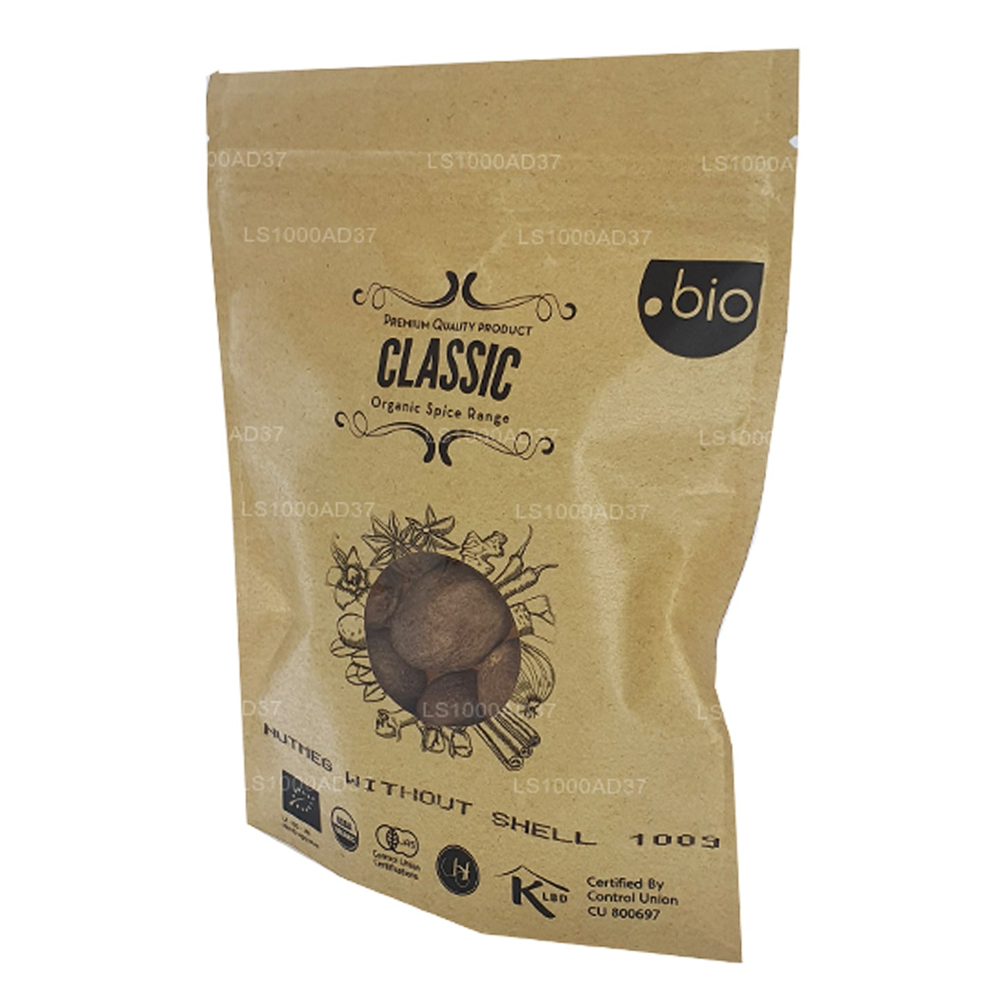 Lakpura Organiczna gałka muszkatołowa bez muszli