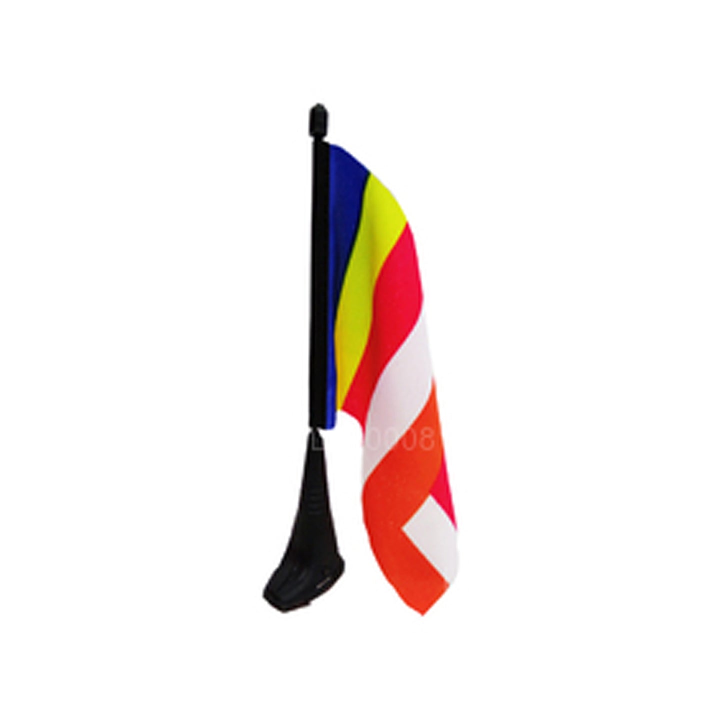 Flaga buddyjska z magnetyczną stopą