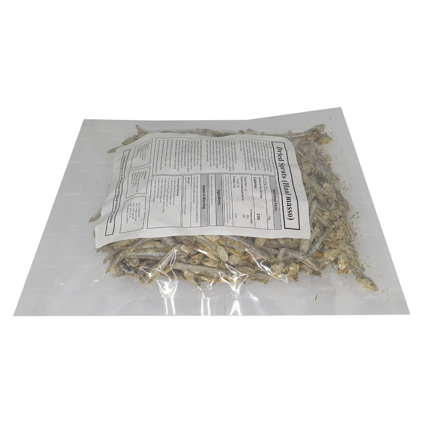 Lakpura Dried Sprats (Haal masso)