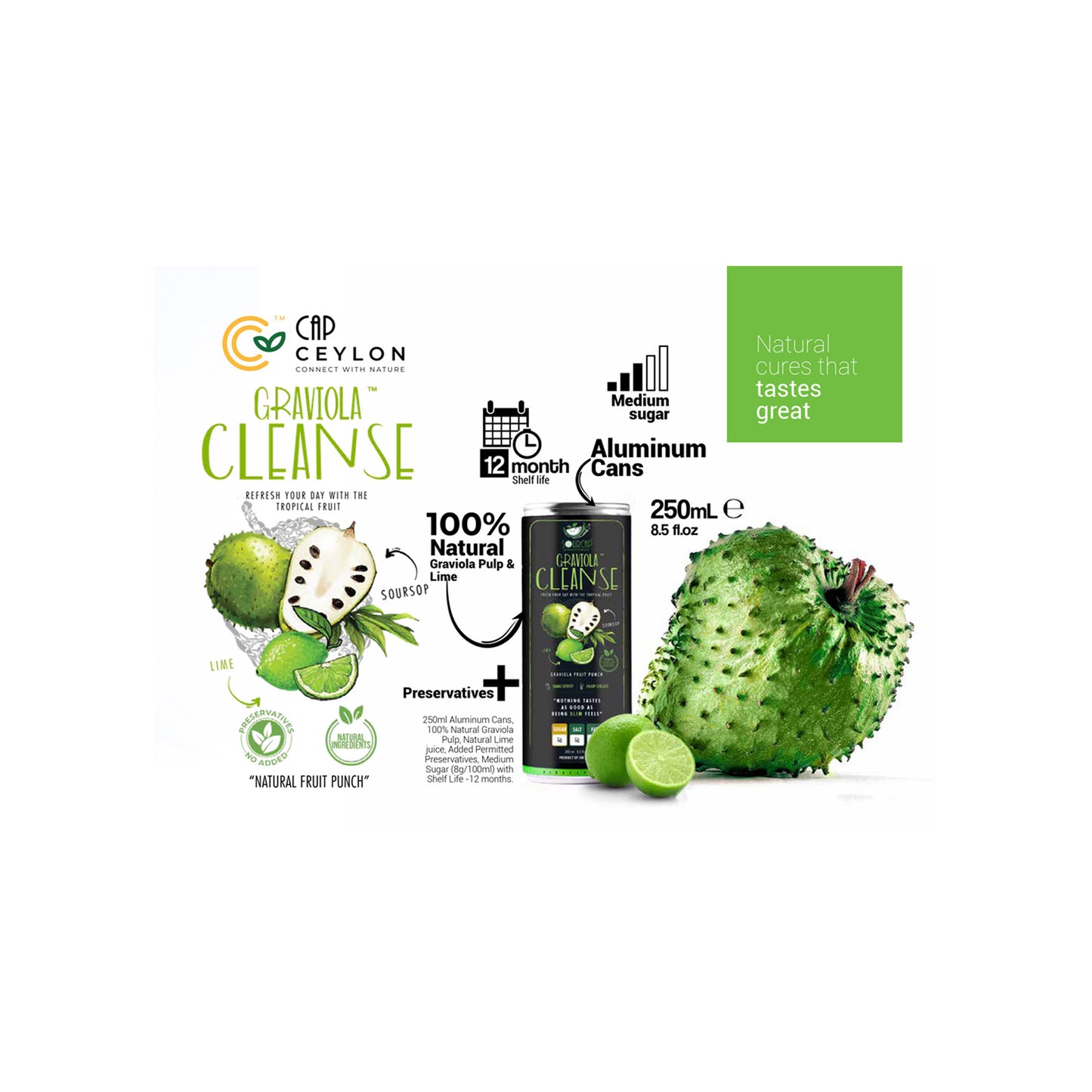 CAP Ceylon Graviola Cleanse (250ml)