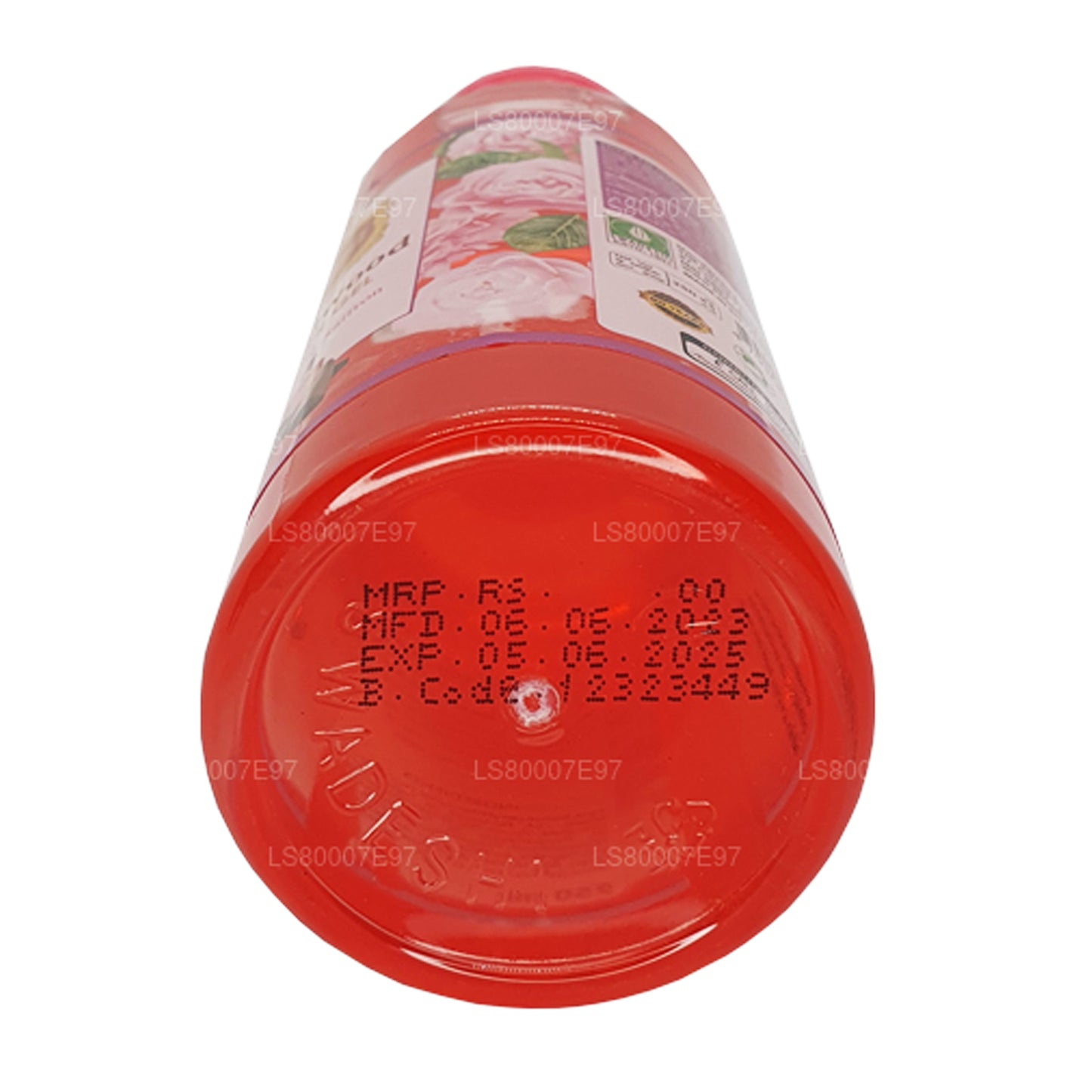 Swadeshi Rani Sandalwood Żel pod prysznic Woda różana i szafran (250 ml)