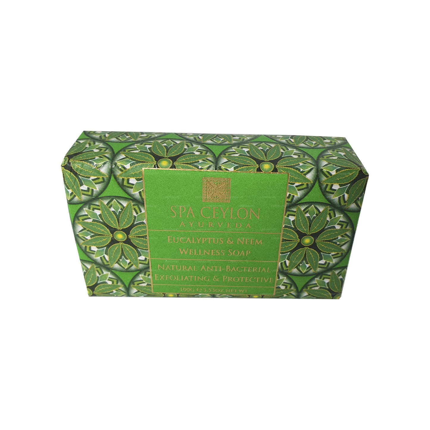 Spa Ceylon Eucalyptus & Neem – Antybakteryjne mydło złuszczające Wellness (100 g)