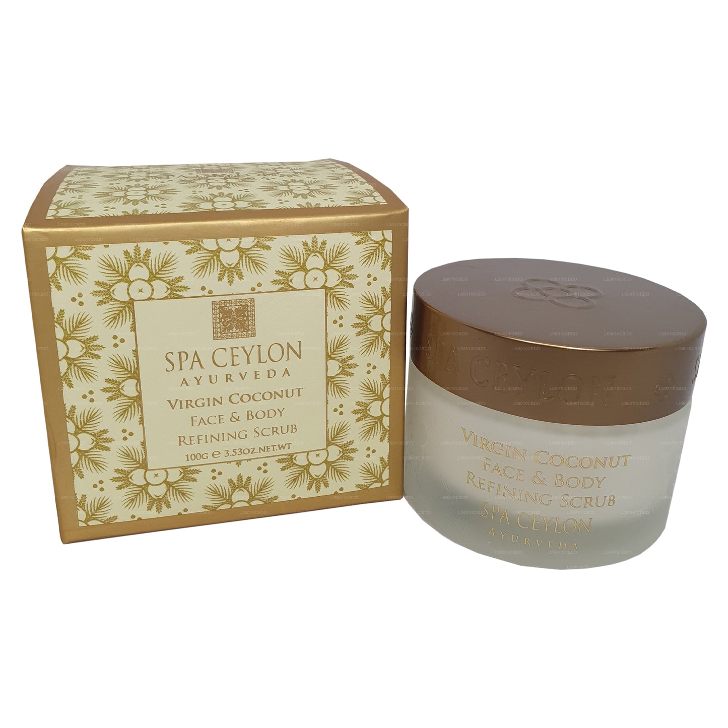 Spa Ceylon Virgin Coconut Peeling do twarzy i ciała (100g)