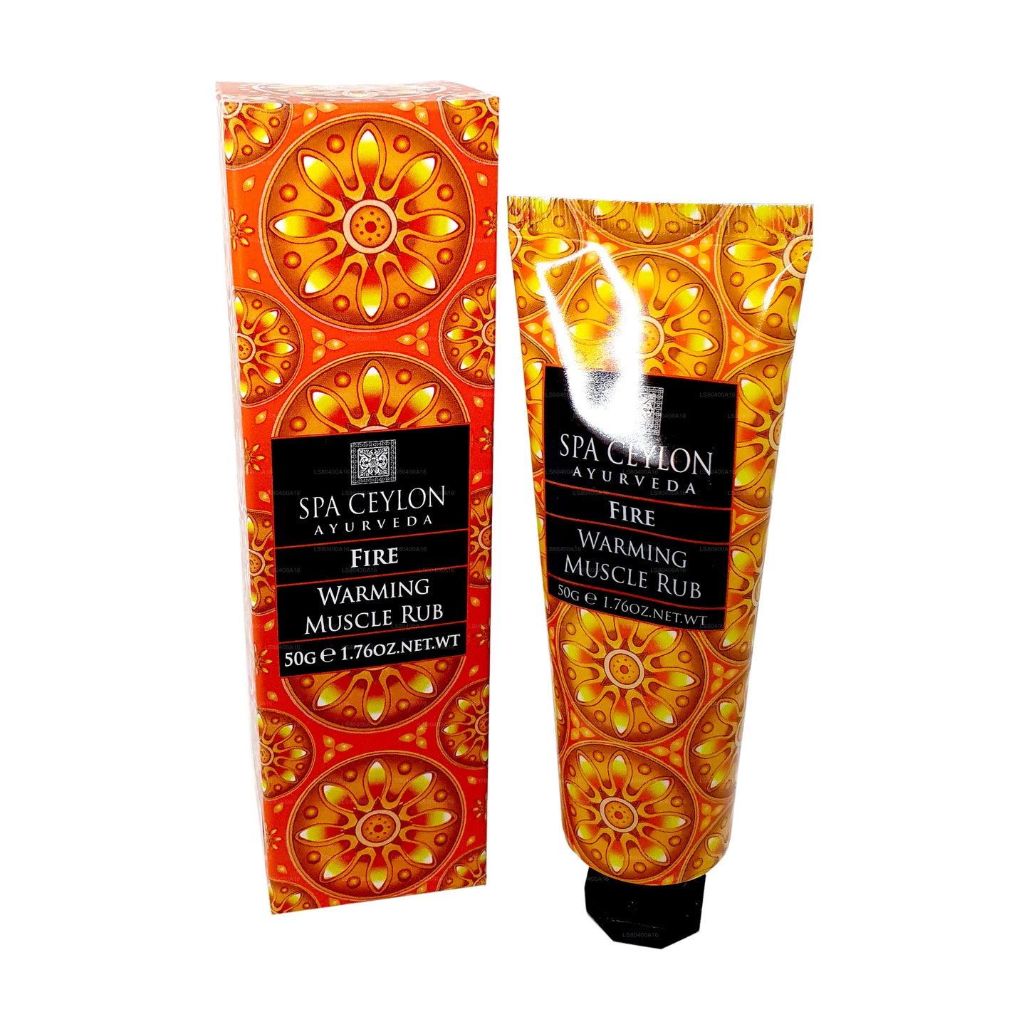 Spa Ceylon Ogień Rozgrzewający Mięśnie Rub (50g)