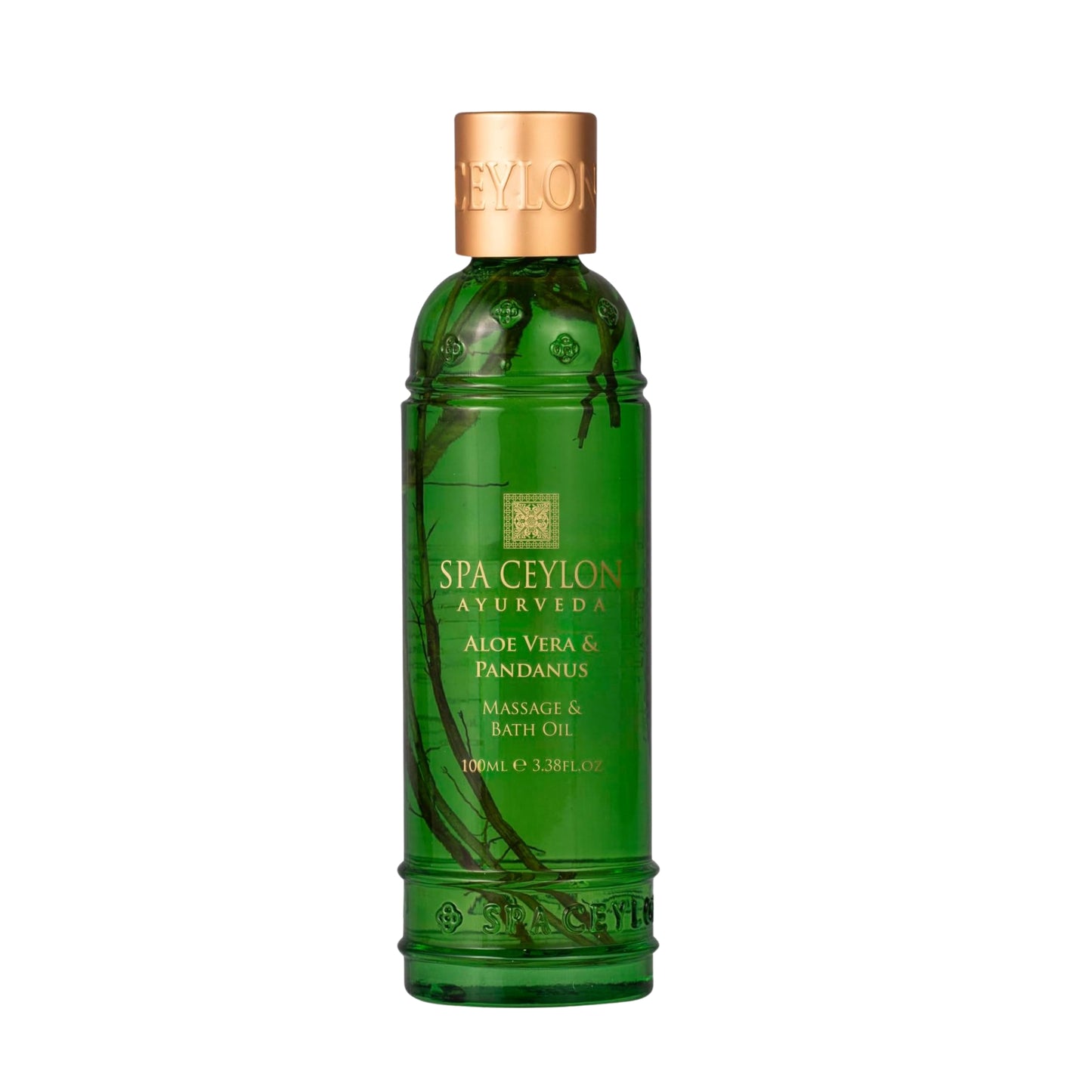 Spa Ceylon Aloe Vera, Pandanus Masaż i Olejek do Kąpieli (150ml)