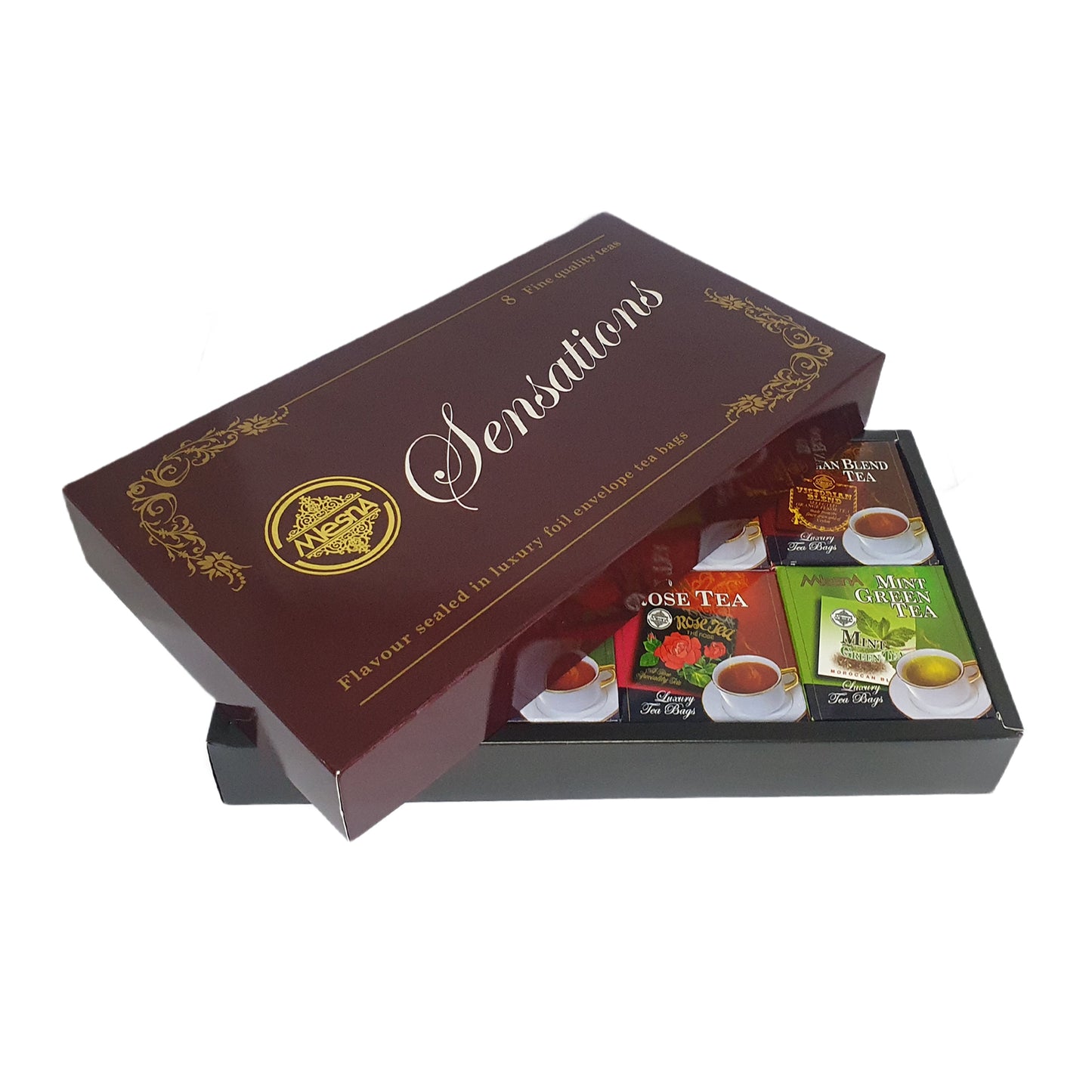Mlesna Sensations 8 Flavour Assorted Luxury Foliowe torebki herbaty (160g)