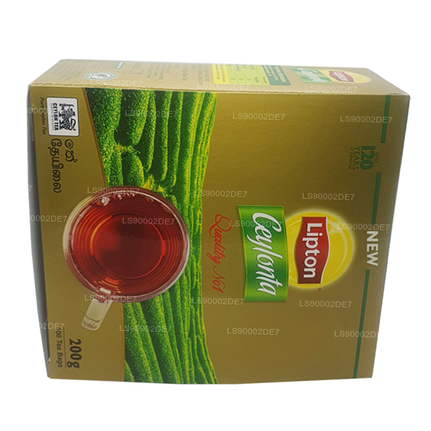 Lipton Ceylonta Herbata (200g) 100 torebek