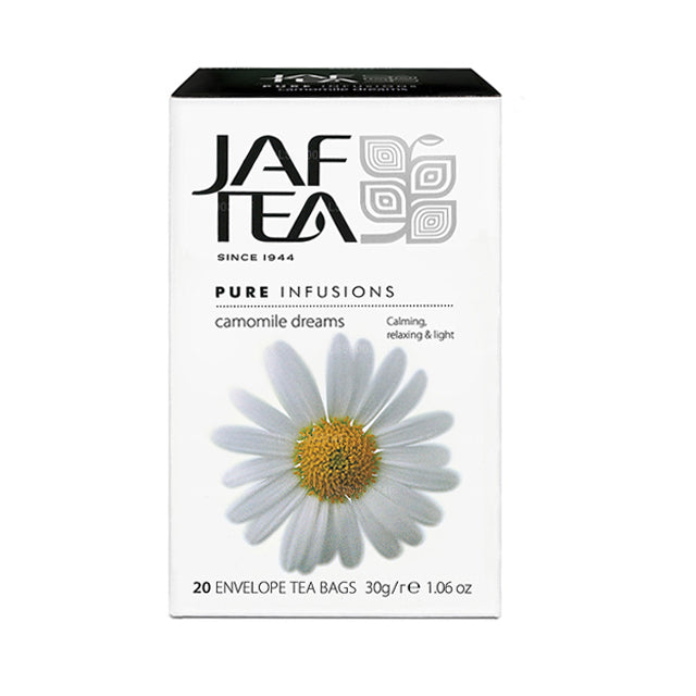 Jaf Tea Pure Infusions Kolekcja Camomile Dream Folie Kopertowe Torebki Herbata (30g)