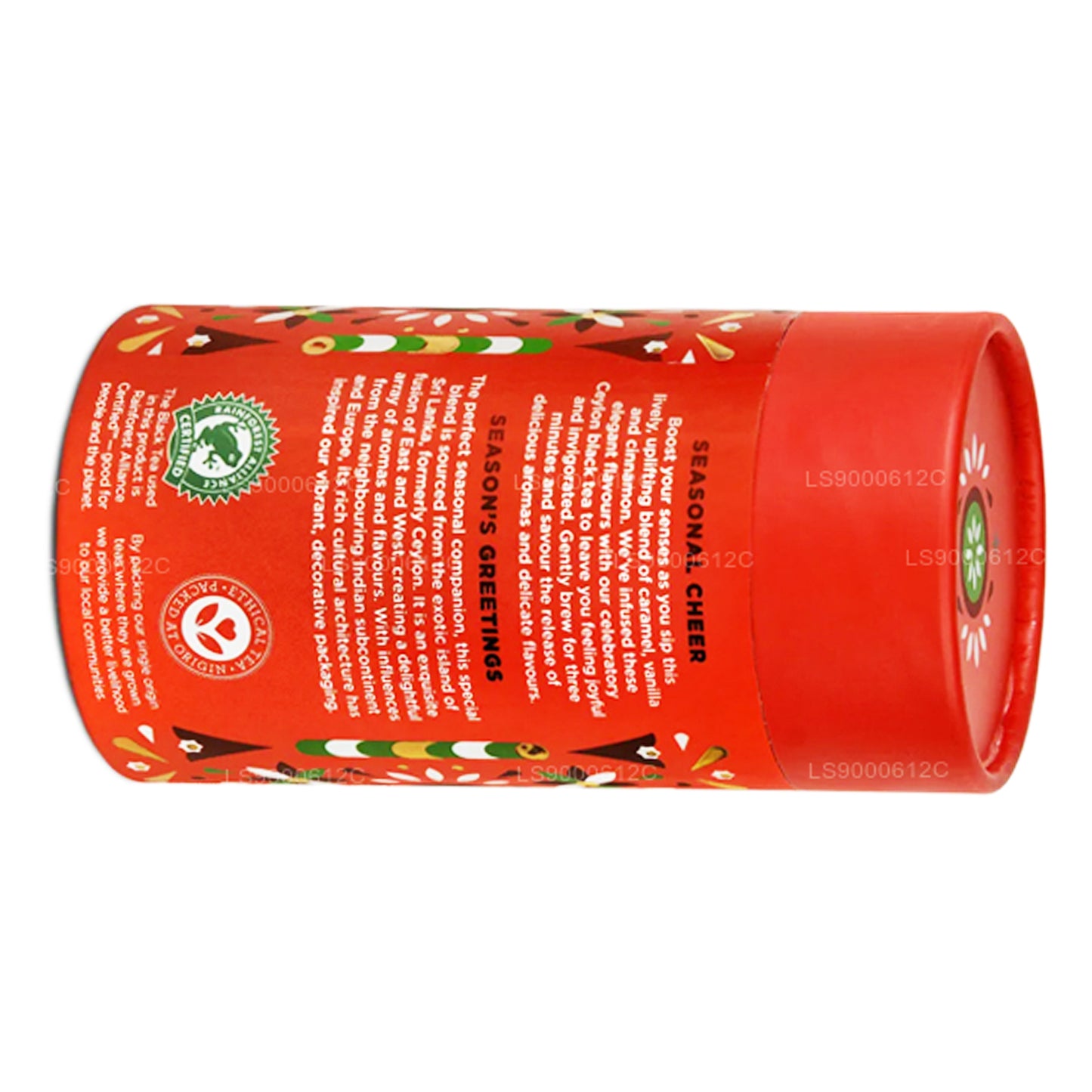 Jaf Tea Seasonal Cheer - Herbata Czarna o smaku karmelu, wanilii i cynamonu (50g)