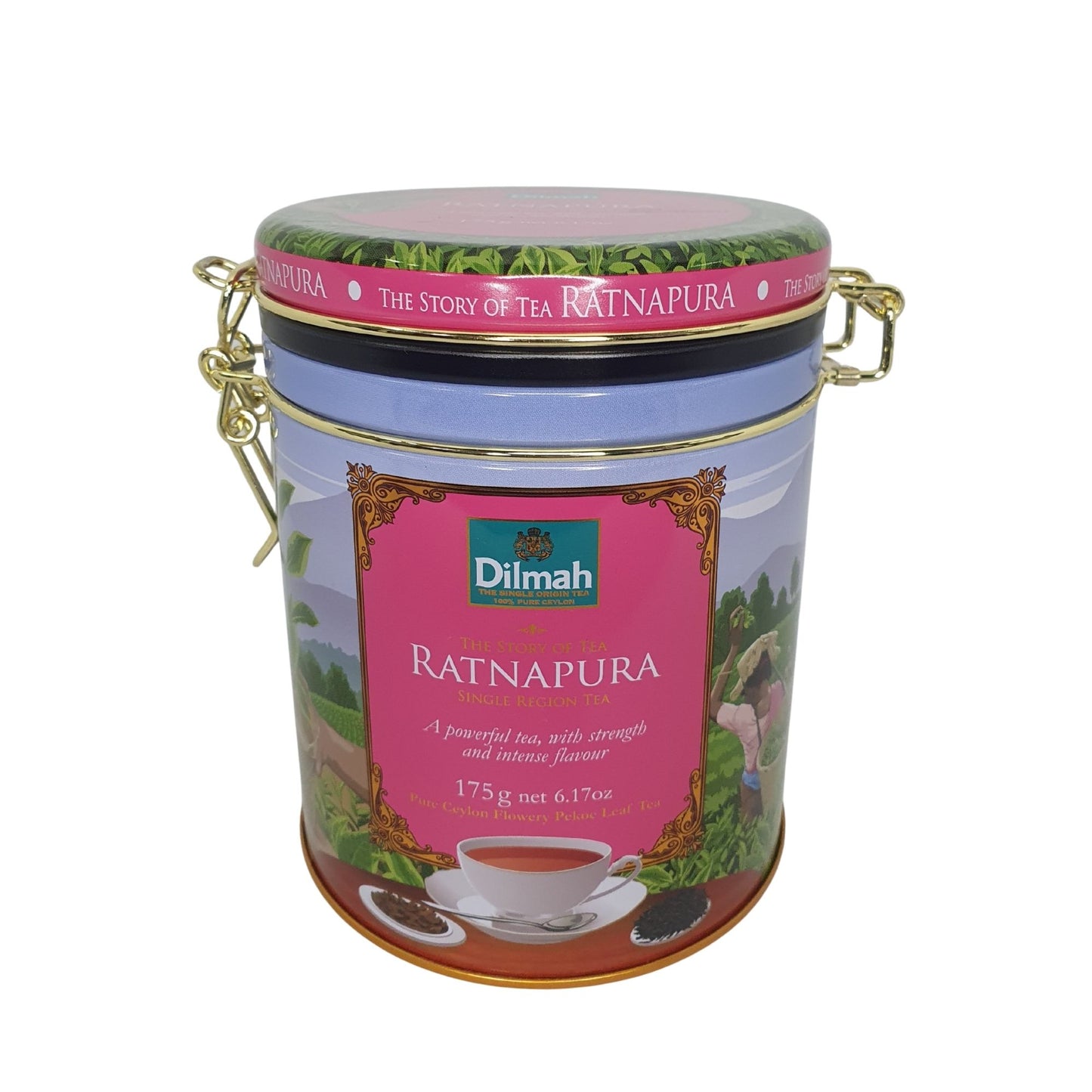 Dilmah Historia herbaty Rathnapura (175g) Tea Caddy
