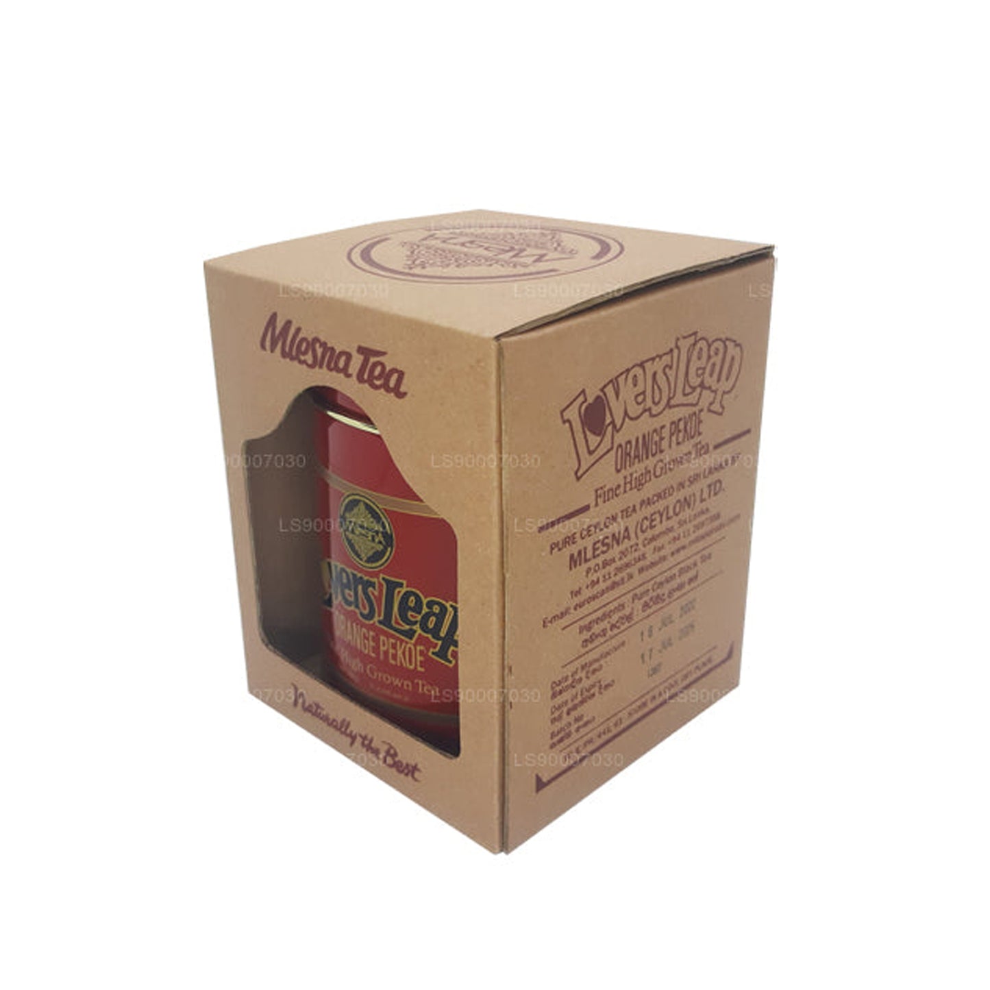 Mlesna Tea Lover's Leap Orange Pekoe W Metalowym Caddy (100g)