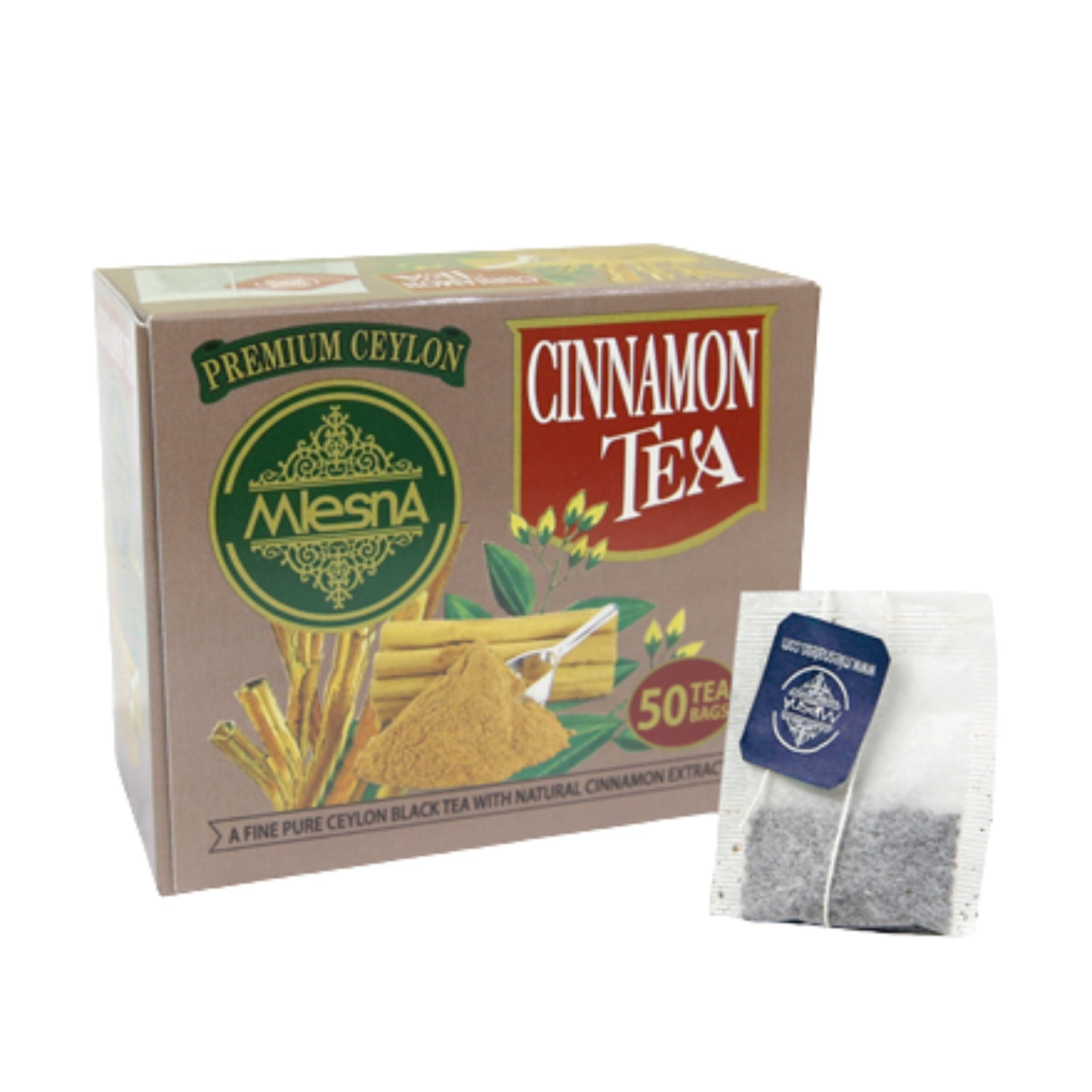 Herbata cynamonowa Mlesna (100 g) 50 torebek