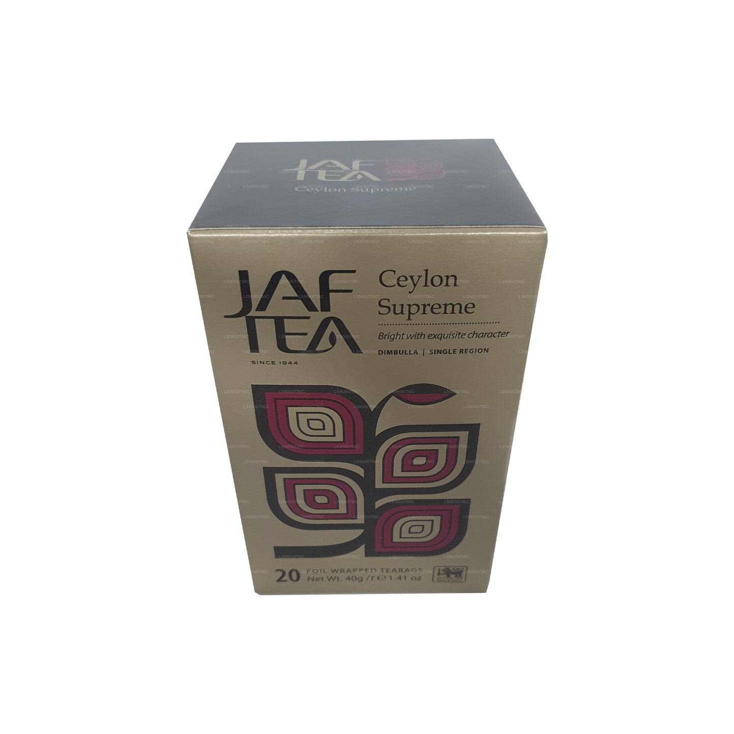 Jaf Tea Classic Gold Collection Ceylon Supreme Foliowa kopertowa torebka na herbatę (40g)
