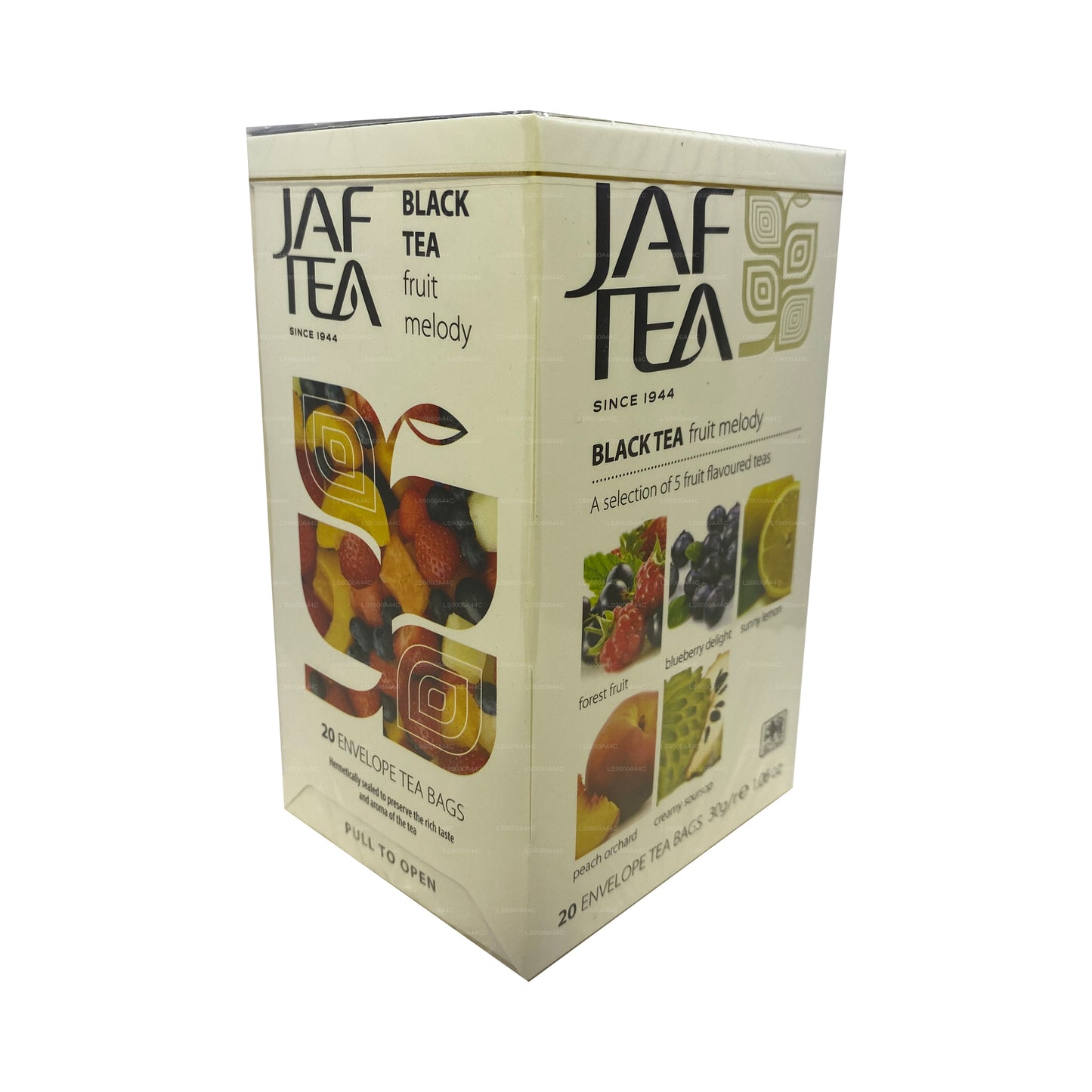 Jaf Tea Pure Fruits Kolekcja Czarna Herbata Owocowa Melodia (30g) 20 torebek
