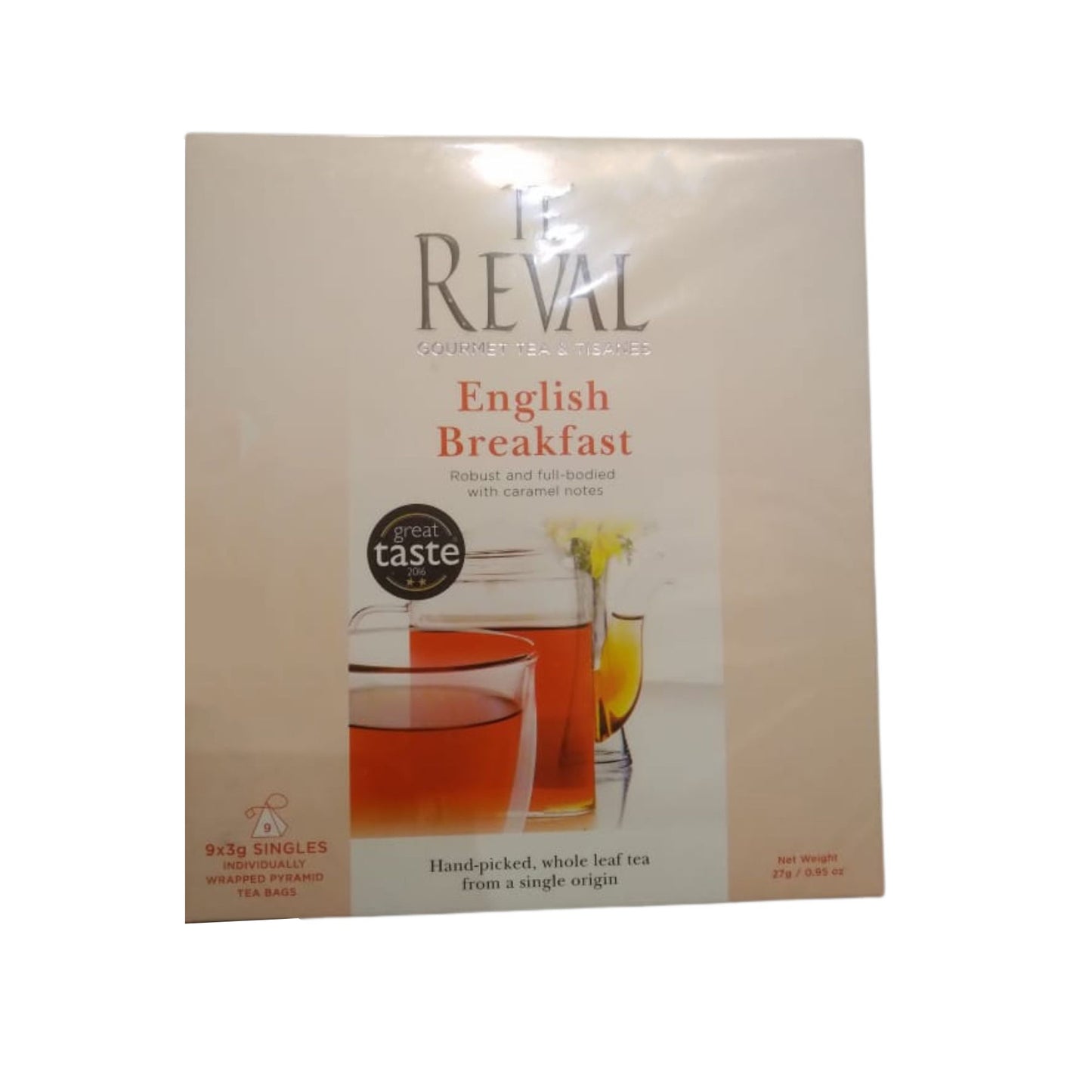Te Reval English Breakfatst Herbata (27g) 9 torebek
