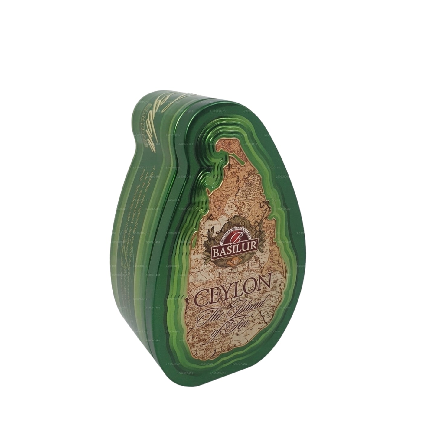 Basilur Wyspa Herbaty „Zielona” (100g) Caddy