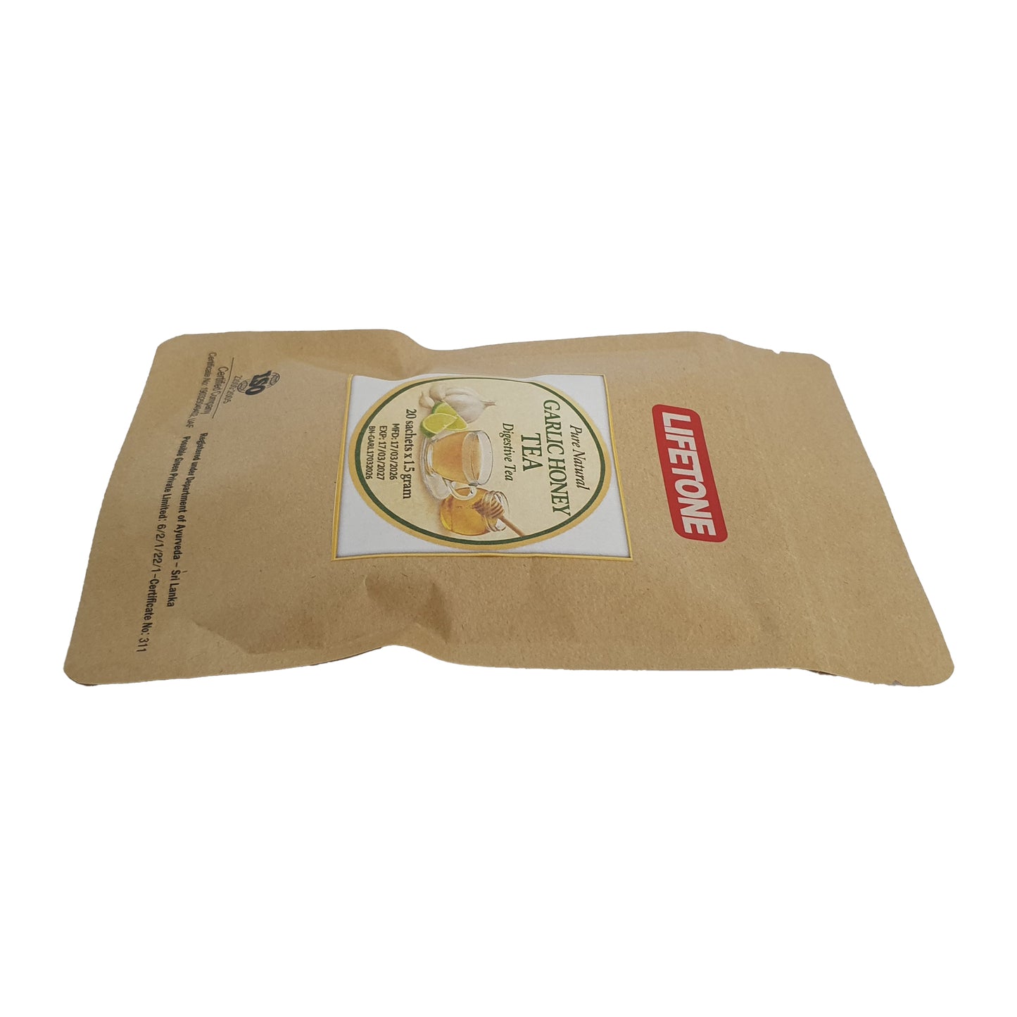 Lifetone Czosnek Herbata Miodowa (40g)