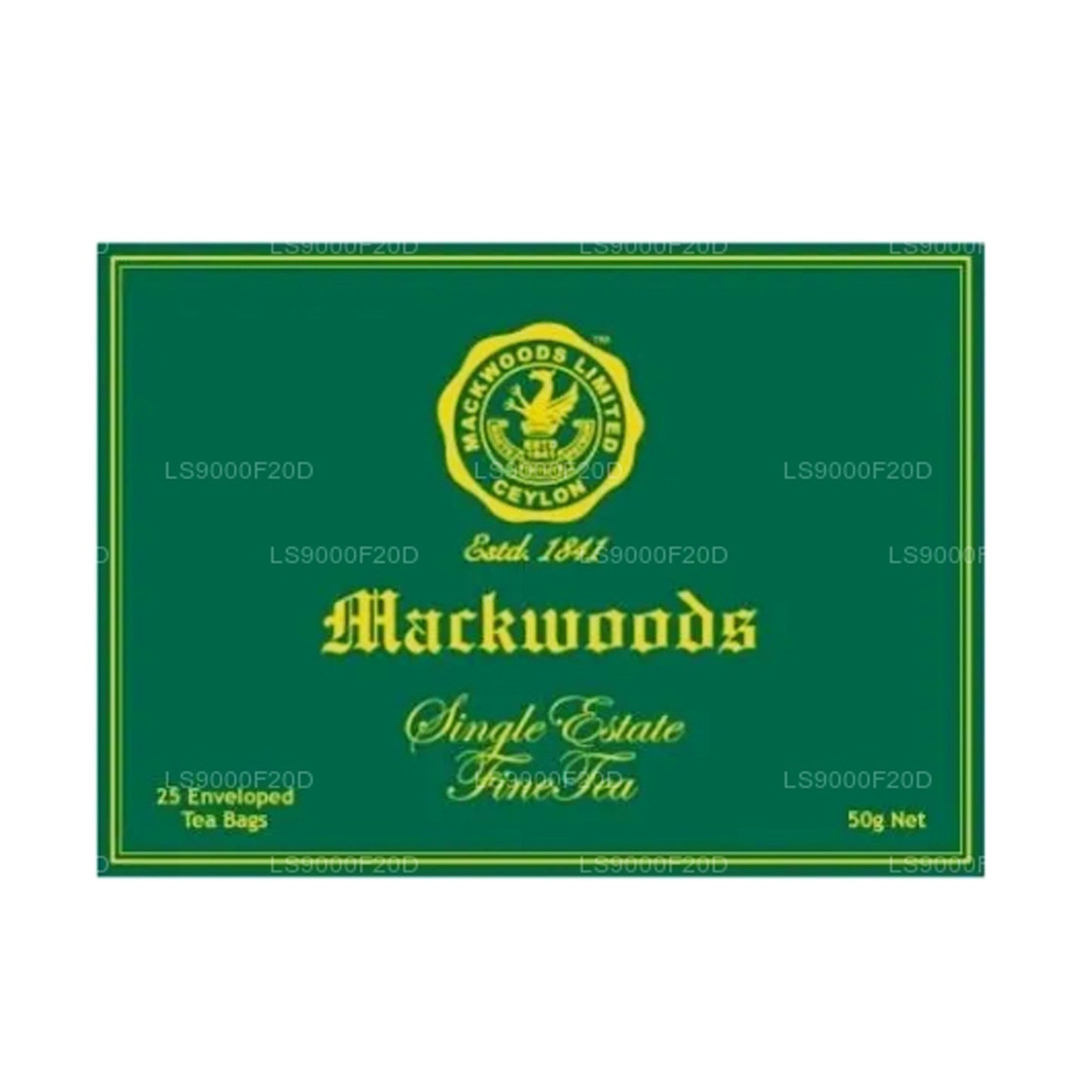 Mackwoods Classic, drobna czarna herbata, w 25 kopertach (50g)