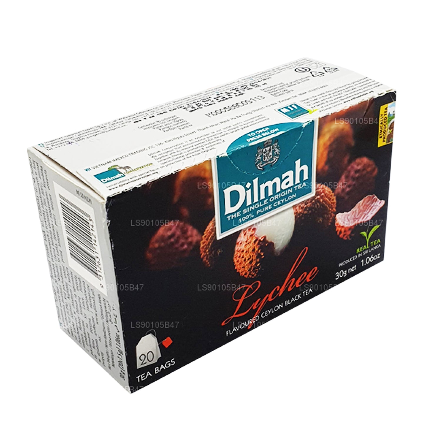 Dilmah Lychee Herbata czarna o smaku (30g)