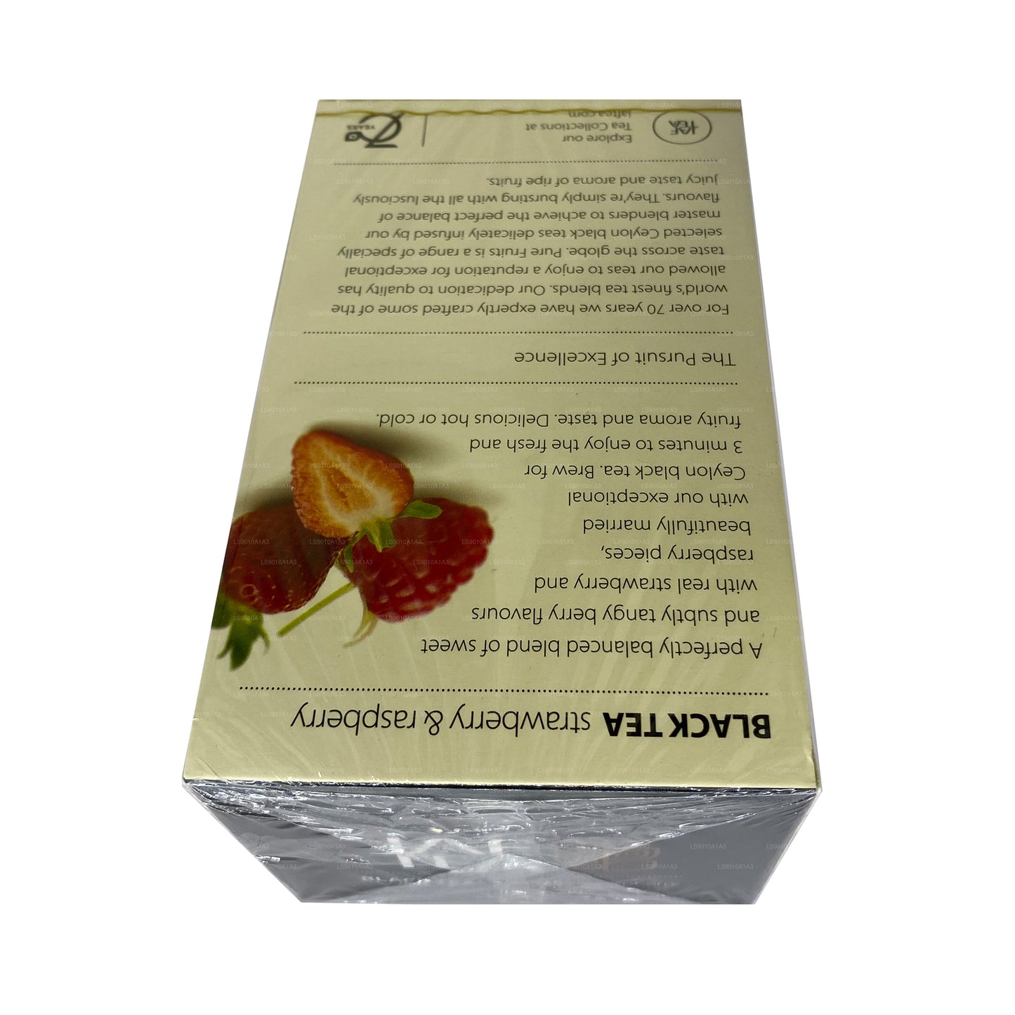 Jaf Tea Pure Fruits Kolekcja Czarna Herbata Truskawka i Malina (30g) 20 torebek
