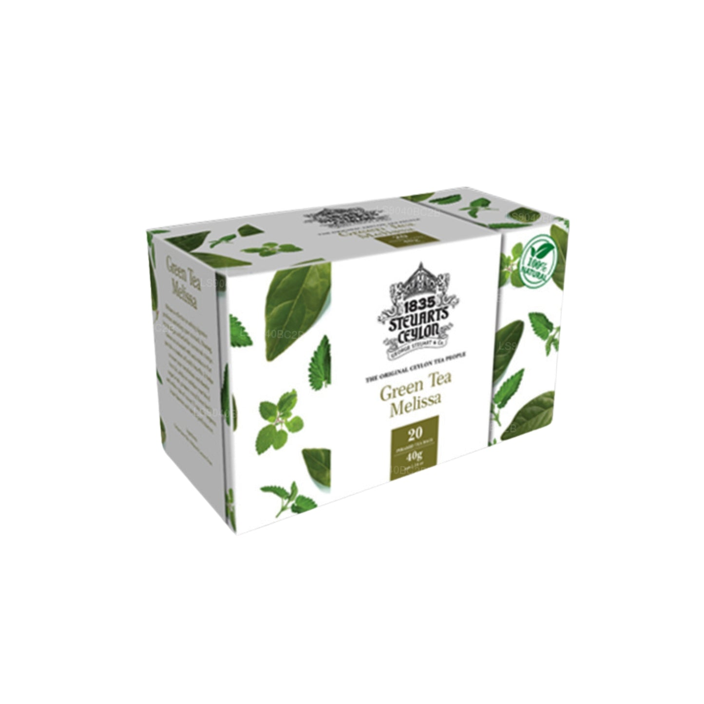 George Steuart Zielona herbata Melissa (40g) 20 torebek herbaty