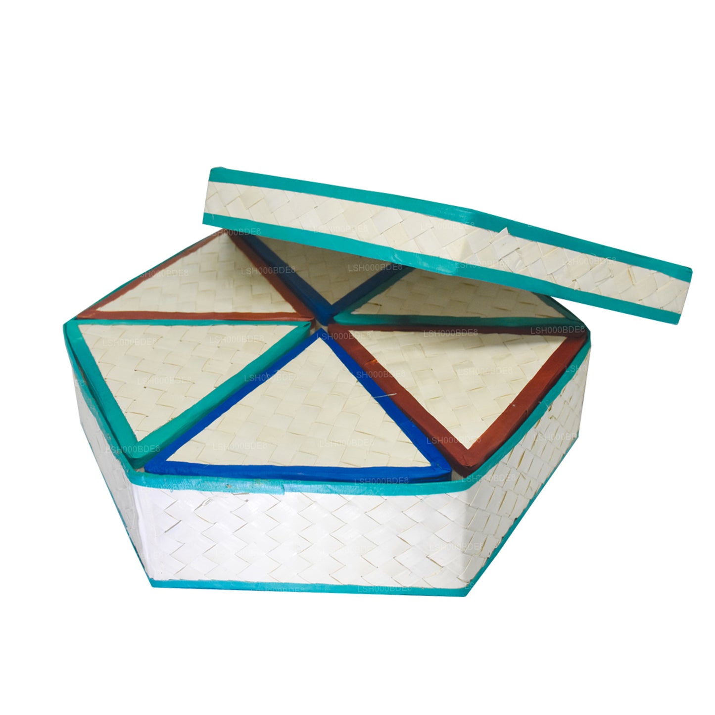 Lakpura Palmyrah Leaf Pudełko upominkowe (projekt D)