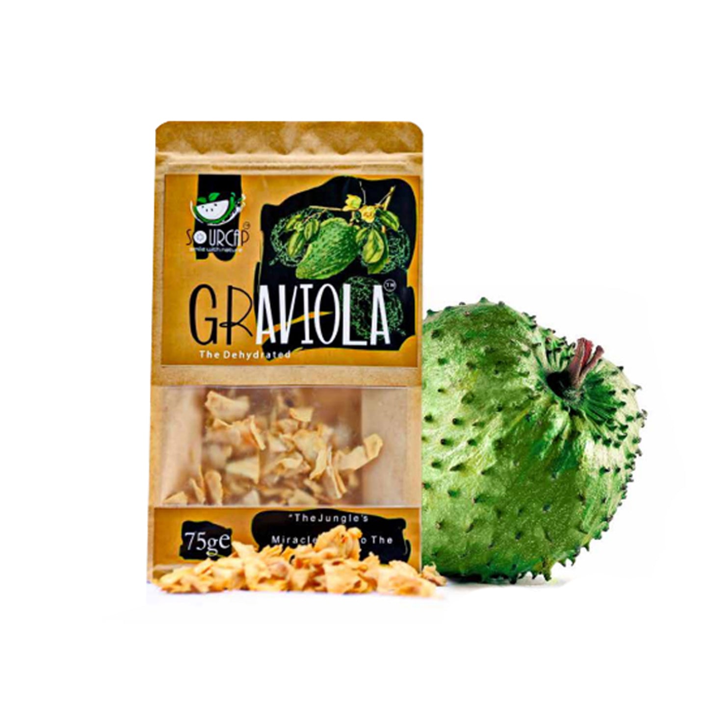 CAP Ceylon Graviola Chrupiące Krakersy (75g)