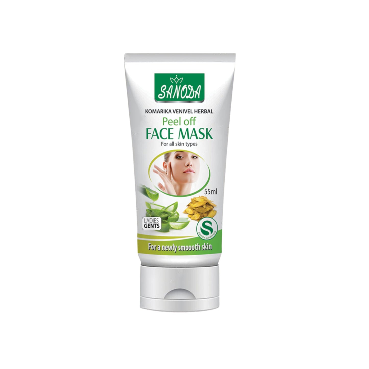 Sanoda Komarika Venivel Herbal Face Mask (55ml)