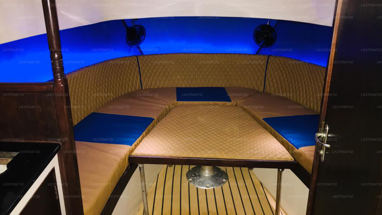 Prywatny rejs wędkarski luksusową łodzią motorową z Mirissy