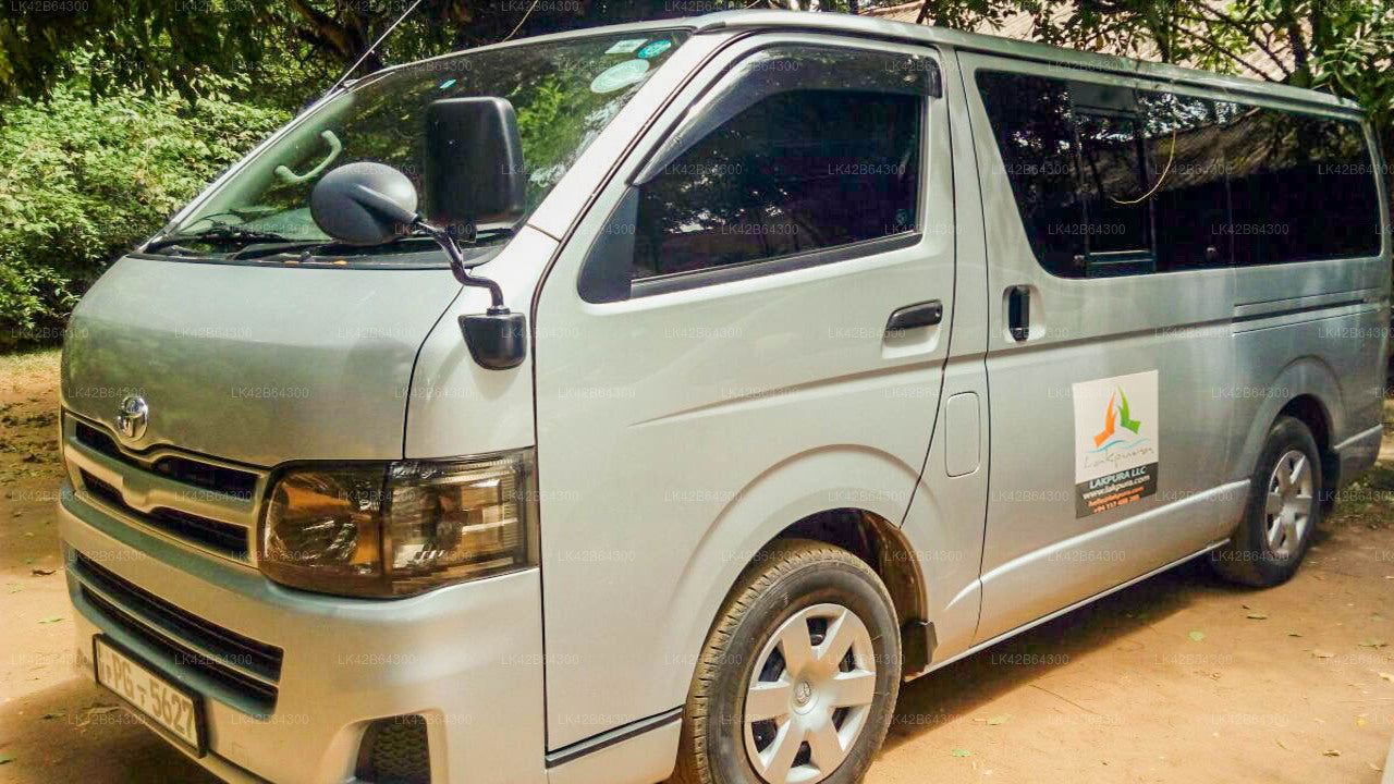 Prywatny transfer z Trincomalee do Pasikudy