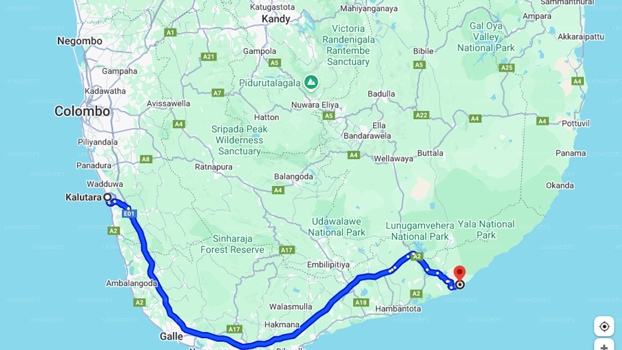 Safari w Parku Narodowym Yala z Kalutary