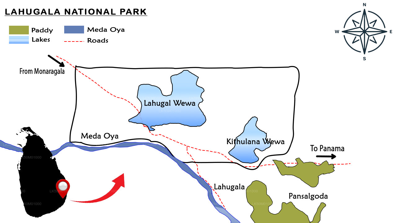 Prywatne safari w Parku Narodowym Lahugala Kitulana