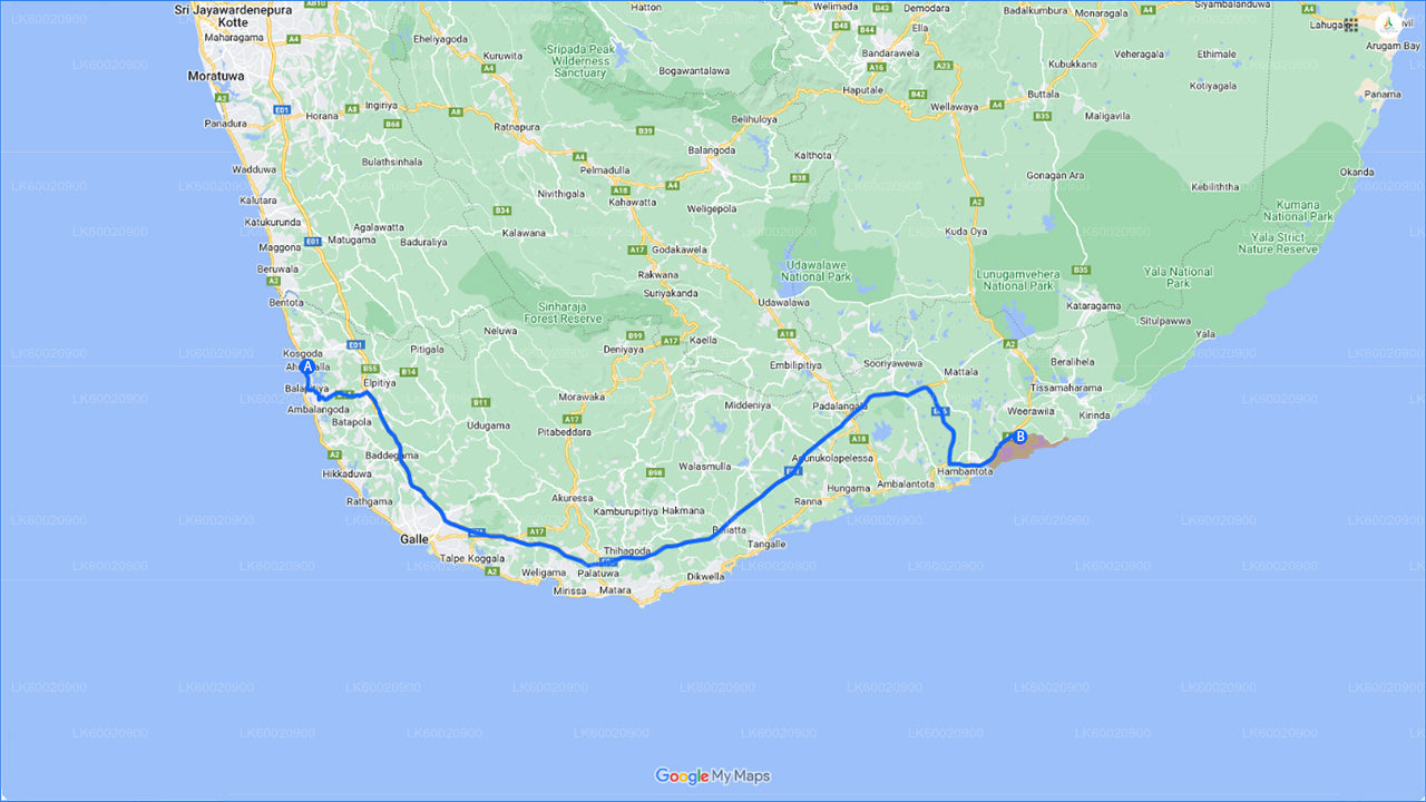 Safari w Parku Narodowym Bundala z Ahungalla