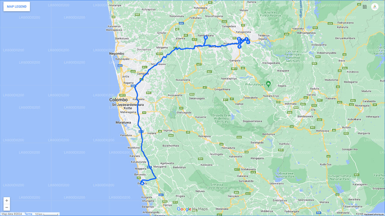 Wycieczka po mieście Kandy z Bentoty