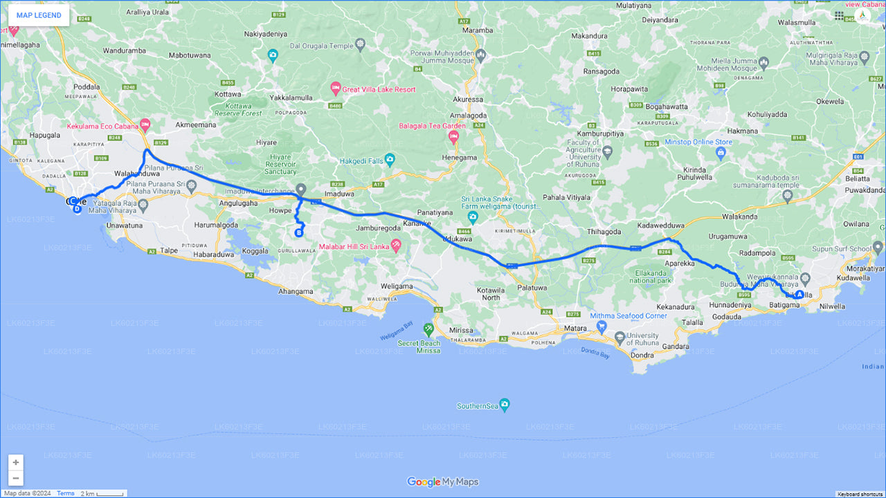 Handungoda i Galle z miasta Dikwella (prywatna wycieczka jednodniowa)