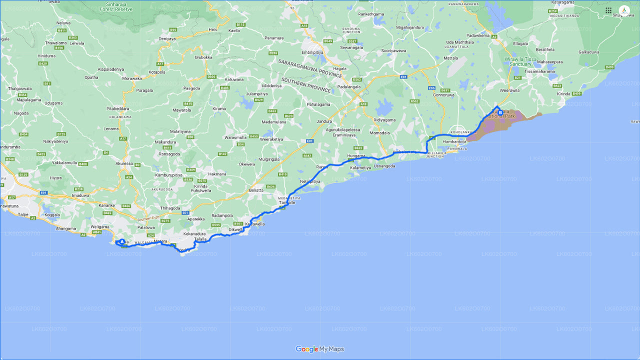 Safari w Parku Narodowym Bundala z Mirissy