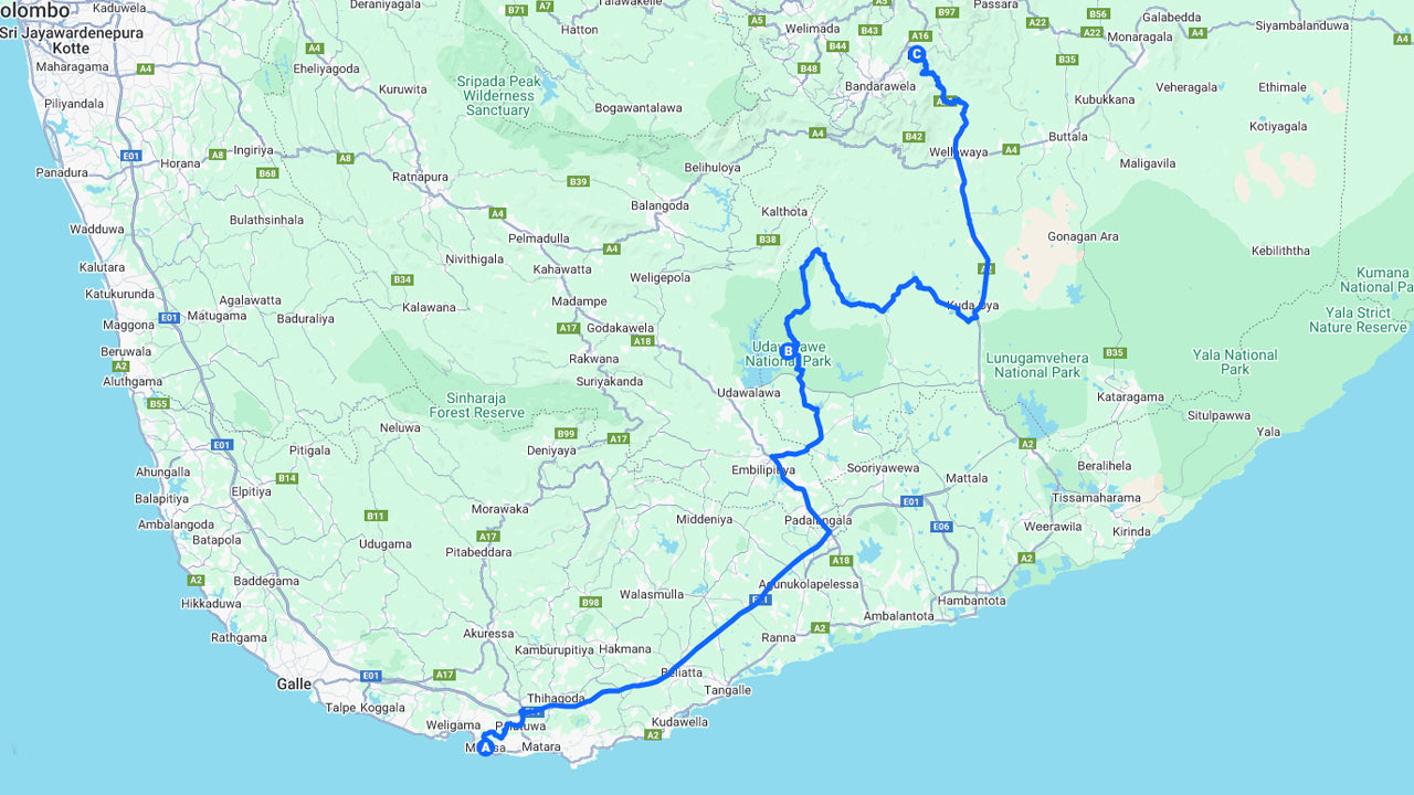 Prywatna wycieczka z Mirissa do Ella z Udawalawe Safari