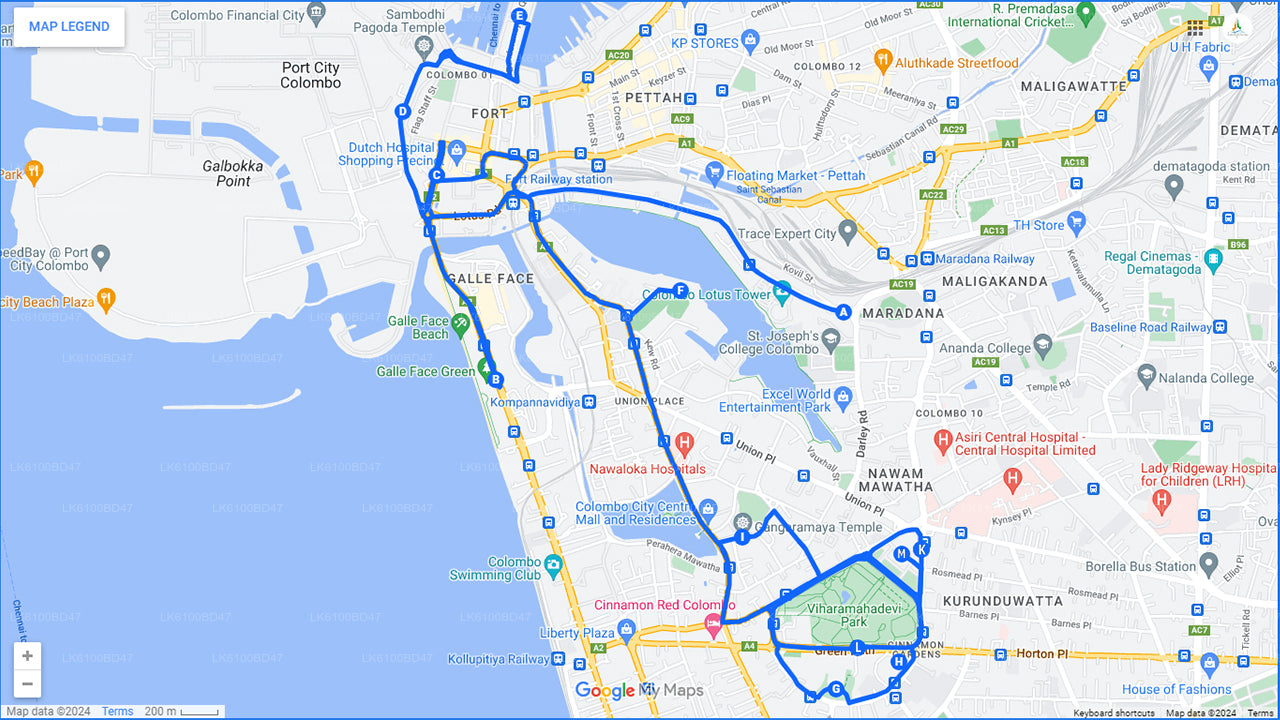 Wycieczka po Kolombo z Balapitiya