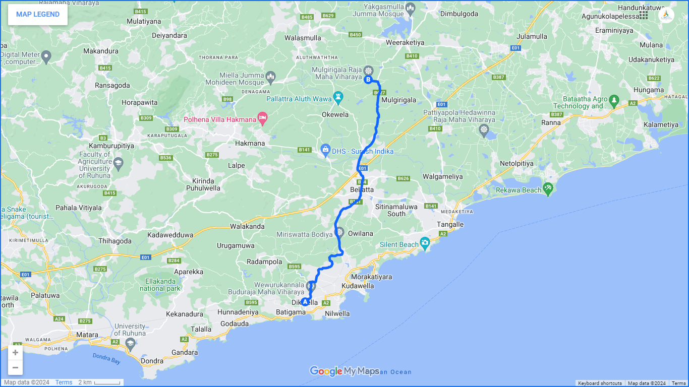 Wycieczka rowerowa do Mulkirigali z Tangalle