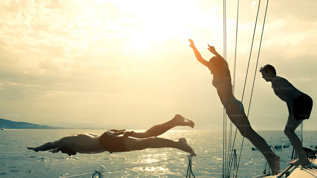 3-godzinny wspólny rejs o zachodzie słońca z Galle